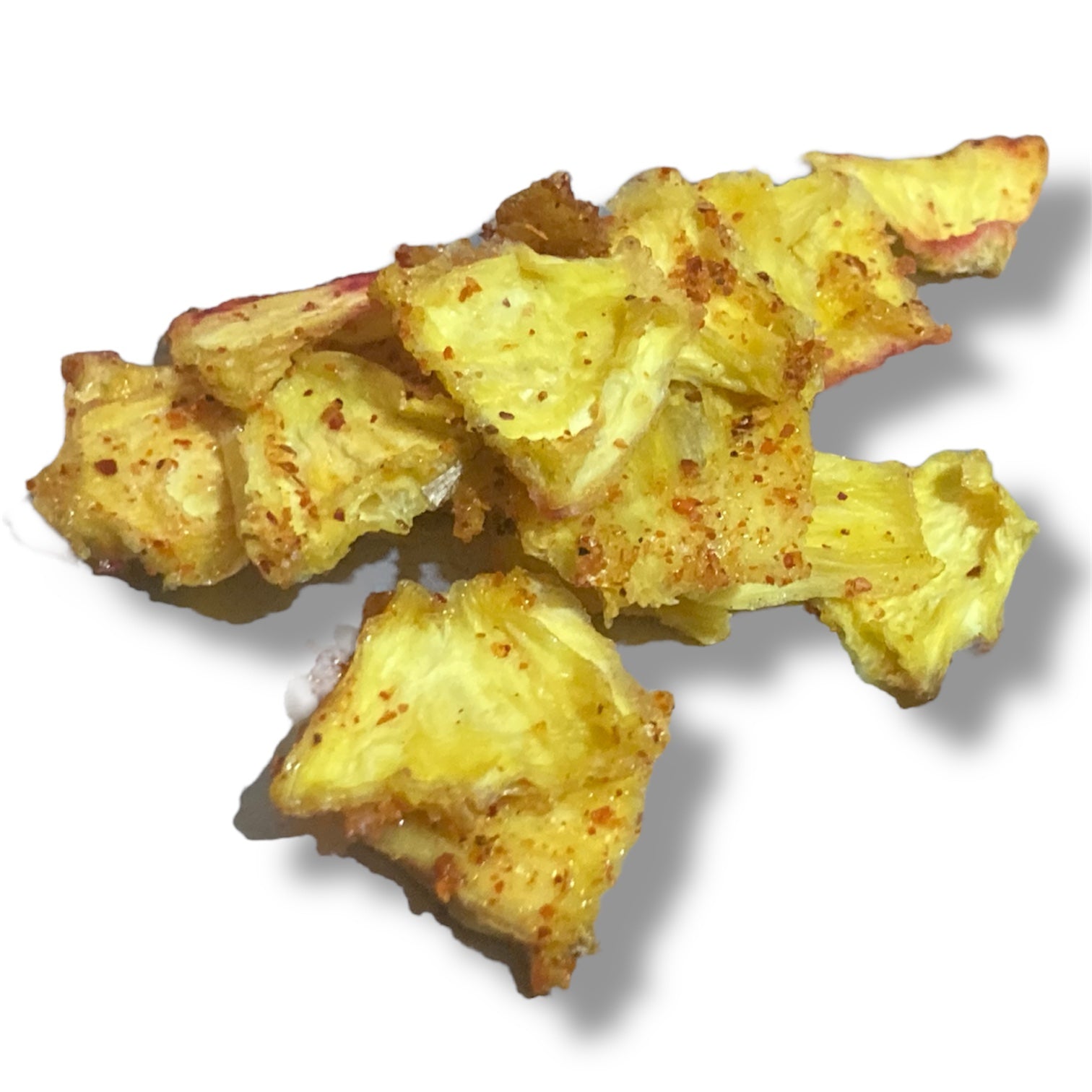 Trozos de piña espolvoreados con Tajín – John’s Dried