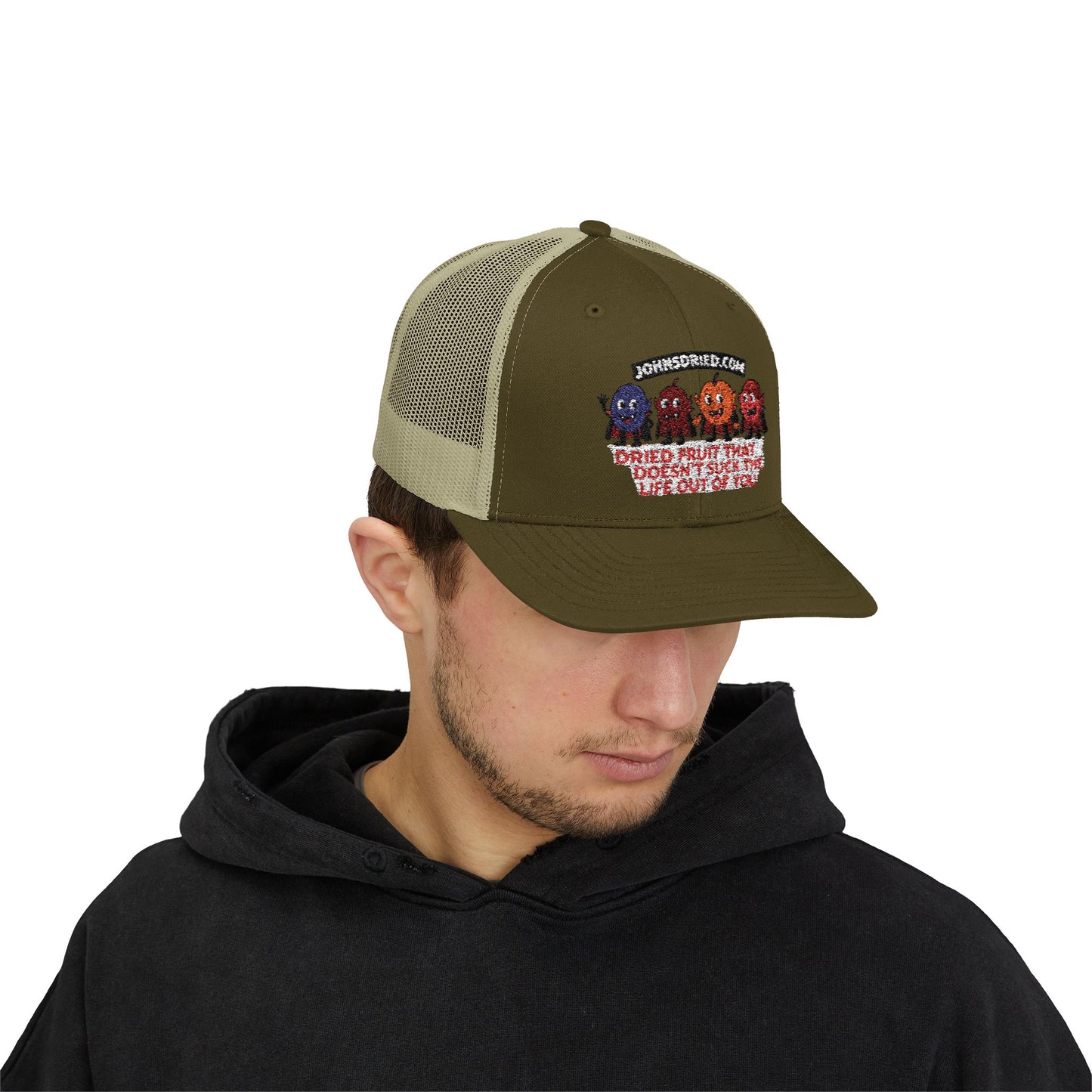 Johns Dried Fruit Mesh Hat